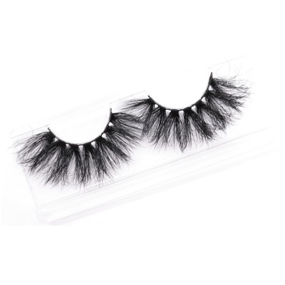 Wholesale quality stable safety disinfection multiple quality inspection 25mm fluffy mink eyelash