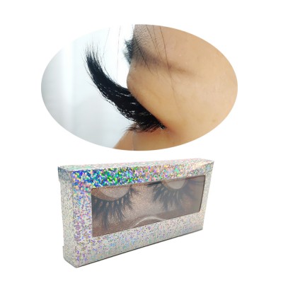 5D mink lashes vendor wholesale 25mm 3D mink eyelash with custom lash case and custom packaging box