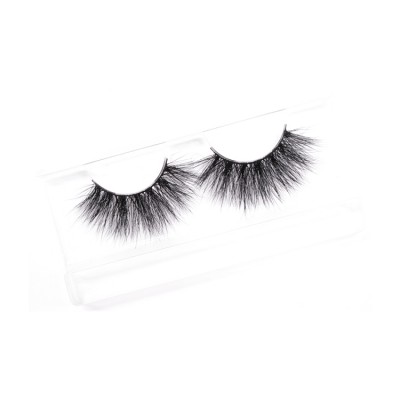 Wholesale quality stable multiple quality inspection 25mm mink eyelash with packaging