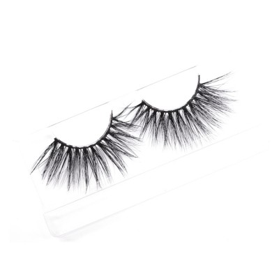 Wholesale quality stable Safety disinfection real mink eyelash 25mm