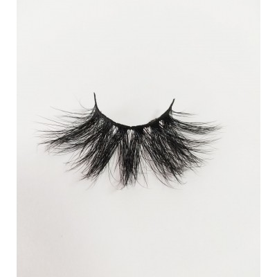 25 mm real mink lashes with lash cases chinese eyelashes supplier